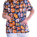 Blusa Pijama Cirurgico Veterinaria Veterinario Unissex