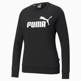Blusa Puma Moletom Essentials Logo Crew