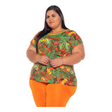 Blusa Regata Bata Camisa Plus Size Gordinha G1 G2 G3 Verão 