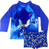 Blusa Termica Uv E Sunga Infantil Moda Praia E Piscina