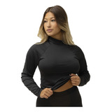 Blusa Uv Proteção Solar Camisa Térmica Feminina Slim 