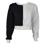Blusão Moletom Bicolor Sport Culture Feminino 040.57.00236