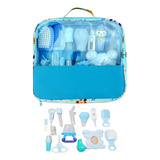 Bmc Kit Cuidados Bebê, Cuidados Bebe Cor Azul Abs Plástico Silicone