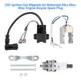 Bobina De Ignição Cdi Magneto De Vela De Ignição Motorizada