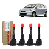Bobina De Ignição Honda Fit 1.4 8v Traseira Cm11108 - 4 Uni