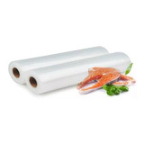 Bobina De Saco Embalagem Seladora A Vácuo Ranhuras 20cm X 5m