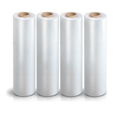 Bobina Filme Stretch 500x0.025 Plastico Paletizar Embalagem