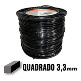 Bobina Fio De Nylon Quadrado 3,3mm X 228mts Preto Stihl