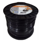 Bobina Fio De Nylon Quadrado 3,3mm X 228mts Preto Stihl