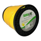 Bobina Fio Nylon Roçadeira 3mm Quadrado 2kg 245m Duraline