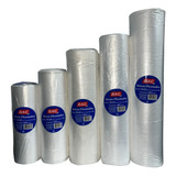 Bobina Picotada 35x45 6kg 400 Sacos Transparente Mercado