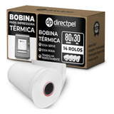 Bobina Térmica 80mm 80x30 Bobina Cupom Impressora Pdv