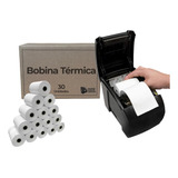 Bobina Térmica 80mm Cupom Pdv Caixa 30 Unidades