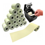 Bobinas Térmicas 80x30 - Caixa Com 6 Rolos - Amarela