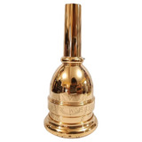 Bocal De Tuba Jc Custom Dourado Ultra 35 Gold Dourado