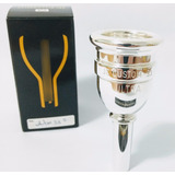 Bocal De Tuba Ultra Jc Custom 34 Mm - Silver / Prata