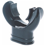 Bocal Para Regulador Em Borracha Preto Fun Dive