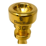 Bocal Trompete Elizeumusic Gold 3c (eg3c)