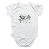 Body Bebê Biga Romana Roma Antiga