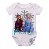 Body Bebê Criança Frozen Anna Elsa
