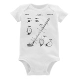 Body Bebê Golfe Bola De Golf Patente