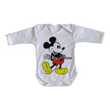 Body Bebê Luxo Mickey Mouse Antigo