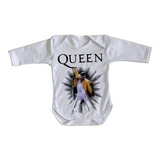 Body Bebê Luxo Queen Freddie Mercury