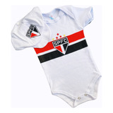 Body Bebe Mesversario Tematico Futebol São Paulo Spfc