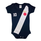 Body Bebe Mesversário Temático Roupa De Bebê Vasco Da Gama