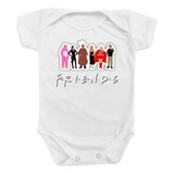 Body Bebê Personalizado Série Friends Anos 90 Personagens
