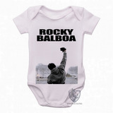 Body Bebê Roupa Sylvester Stallone Rambo Rocky Balboa Boxe