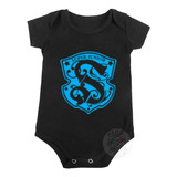 Body Bebê Super Junior Brasão Azul Banda Kpop Show Bori