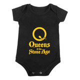 Body Borie Bebê Show Queens Of The Stone Age Rock Logo