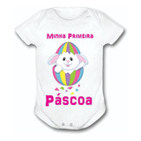Body De Bebe Minha Primeira Páscoa