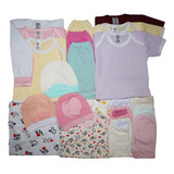 Body E Mijão Kit C/24 Peças Roupa Bebê Maternidade Atacado 