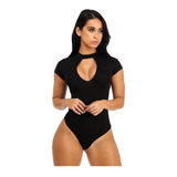 Body Feminino Manga Curta Collant Colan