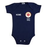 Body Infantil Bebê Samu Personalizado Com Nome