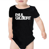 Body Infantil Paul Gilbert - 100% Algodão