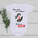 Body Infantil Roupa De Bebê Vasco Bom Gosto Mamãe