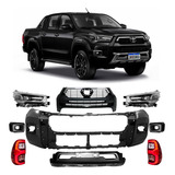 Body Kit Transformação Toyota Hilux 2016 Para 2023 Conquest
