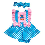 Body Romper Galinha Pintadinha Temático