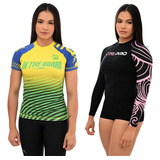 Body Rosas + Rash Guards Jiu Jitsu