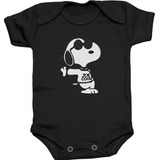 Body Snoopy Cool Charlie Brown Baby Bebê Roupinha Bodie Bori