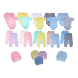 Body+mijão Kit C/24 Roupa Bebê Menino E Menina