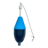 Bóia Barão Cevadeira Pequena S/ Rolha 36g 17cm Azul C/ Preto