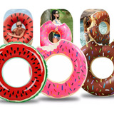 Bóia Circular Donuts Melancia Redonda 70cm