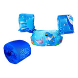Boia Colete Salva-vidas Infantil Menino Com Boia Auxiliar