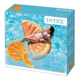 Boia Infantil Inflável Para Piscina Fatia De Laranja - Intex
