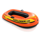 Boia Inflavel Bote Explorer 100 Infantil 55 Kg Intex 58329