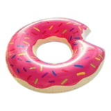 Bóia Inflavél Circular Piscina Donuts Mordido 60cm Infantil